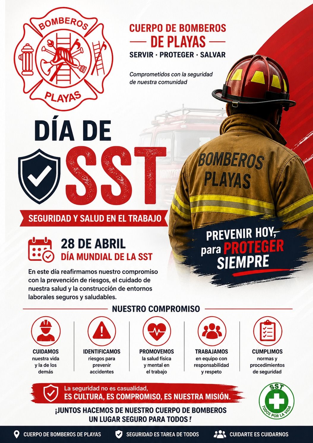 COMEMORACION DEL DIA MUNDIAL DE LA SEGURIDAD Y SALUD EN EL TRABAJO
